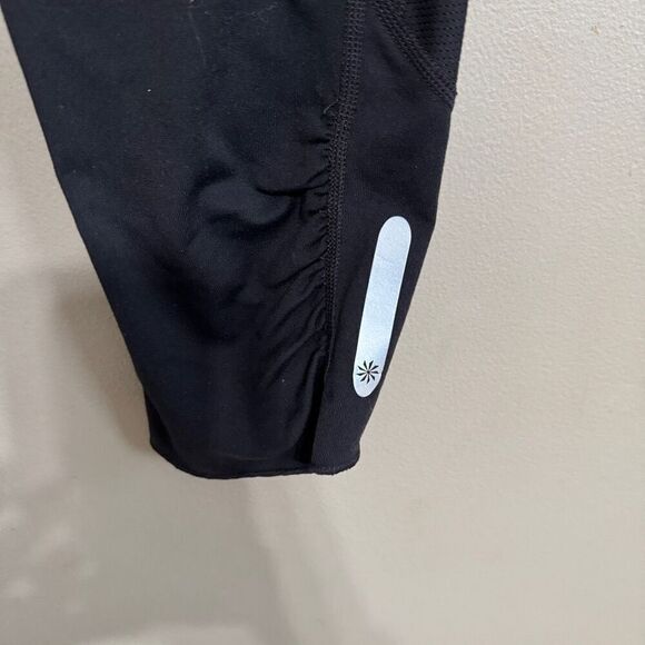 Athleta Acceleration 2in1 Women's Black Skirted Capri Leggings size small - Picture 4 of 8